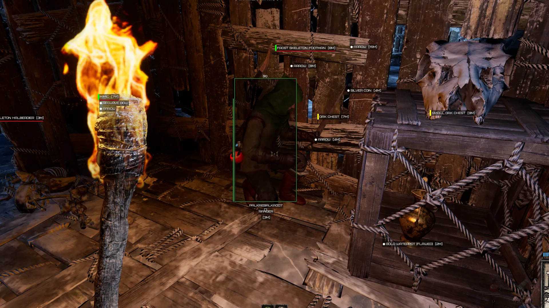 Players ESP: classes, inventory and the "engage or skirt" call
