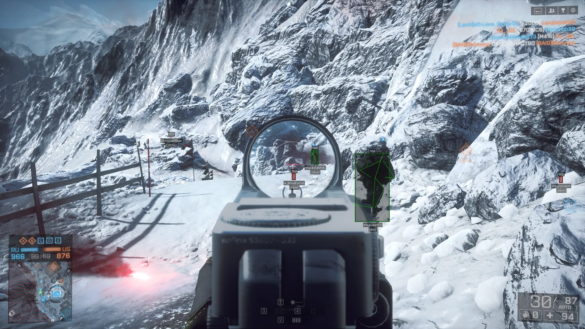 ВХ на игроков и технику: контроль огромных карт BF4