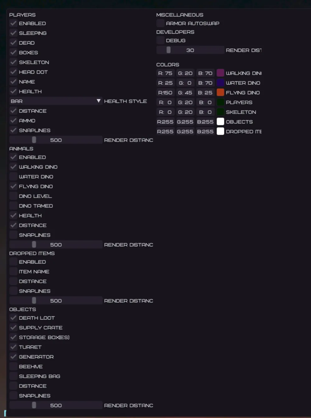 ARK Cheat